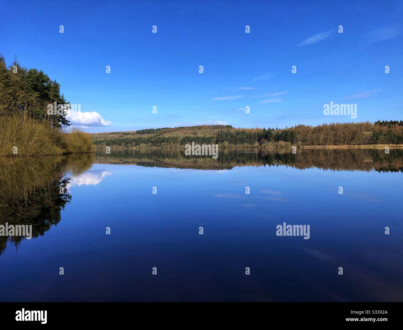 Fewston Reservoir Yorkshire Stock Photo