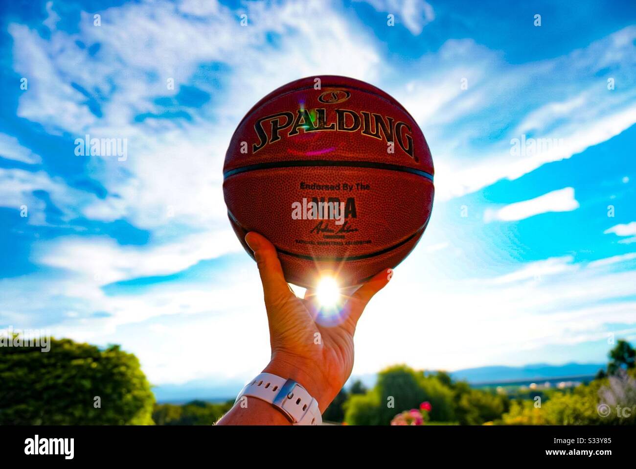 Nba ball hi-res stock photography and images - Alamy