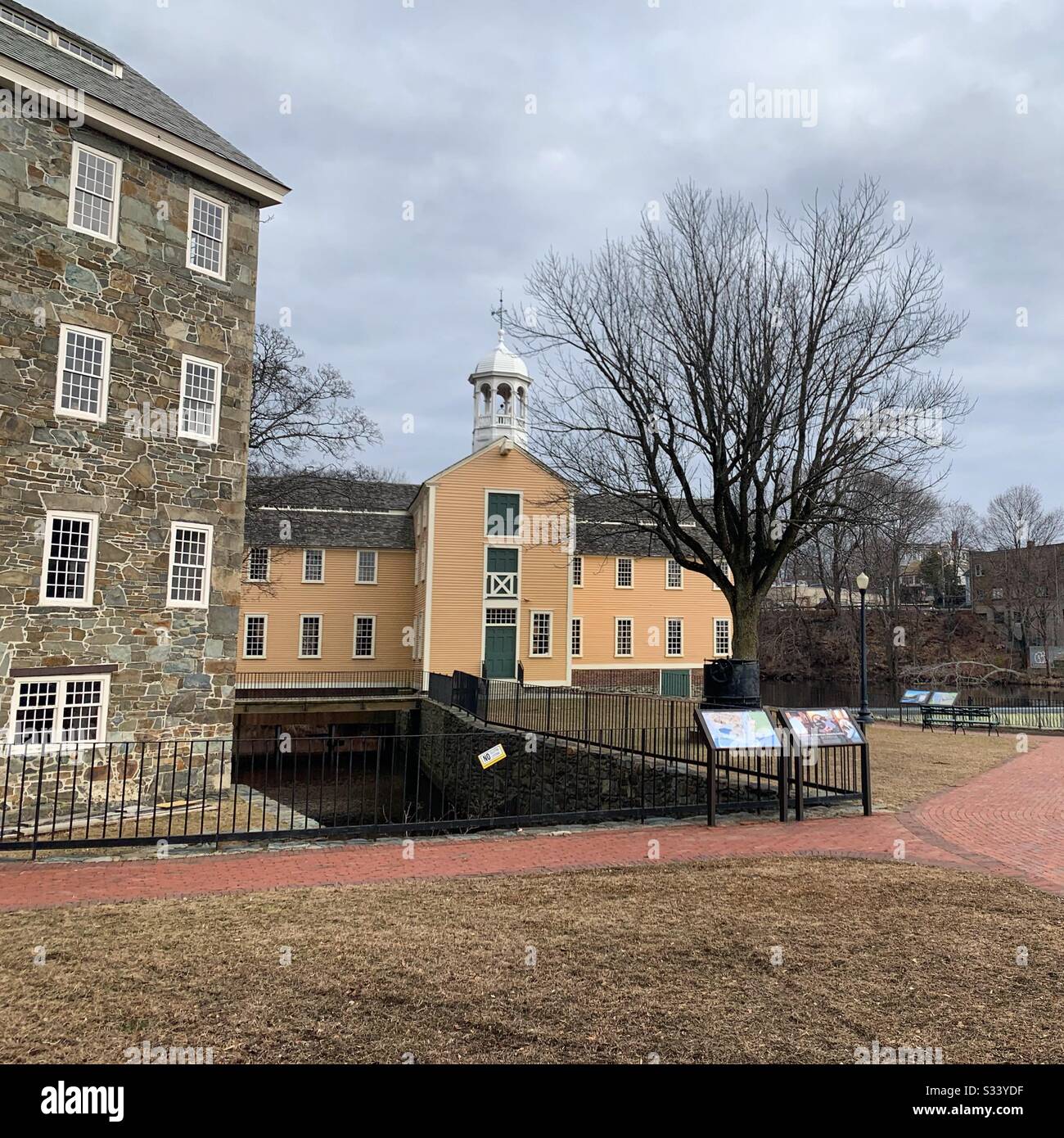 Old Slater Mill National Historic Landmark, Pawtucket, Rhode Island
