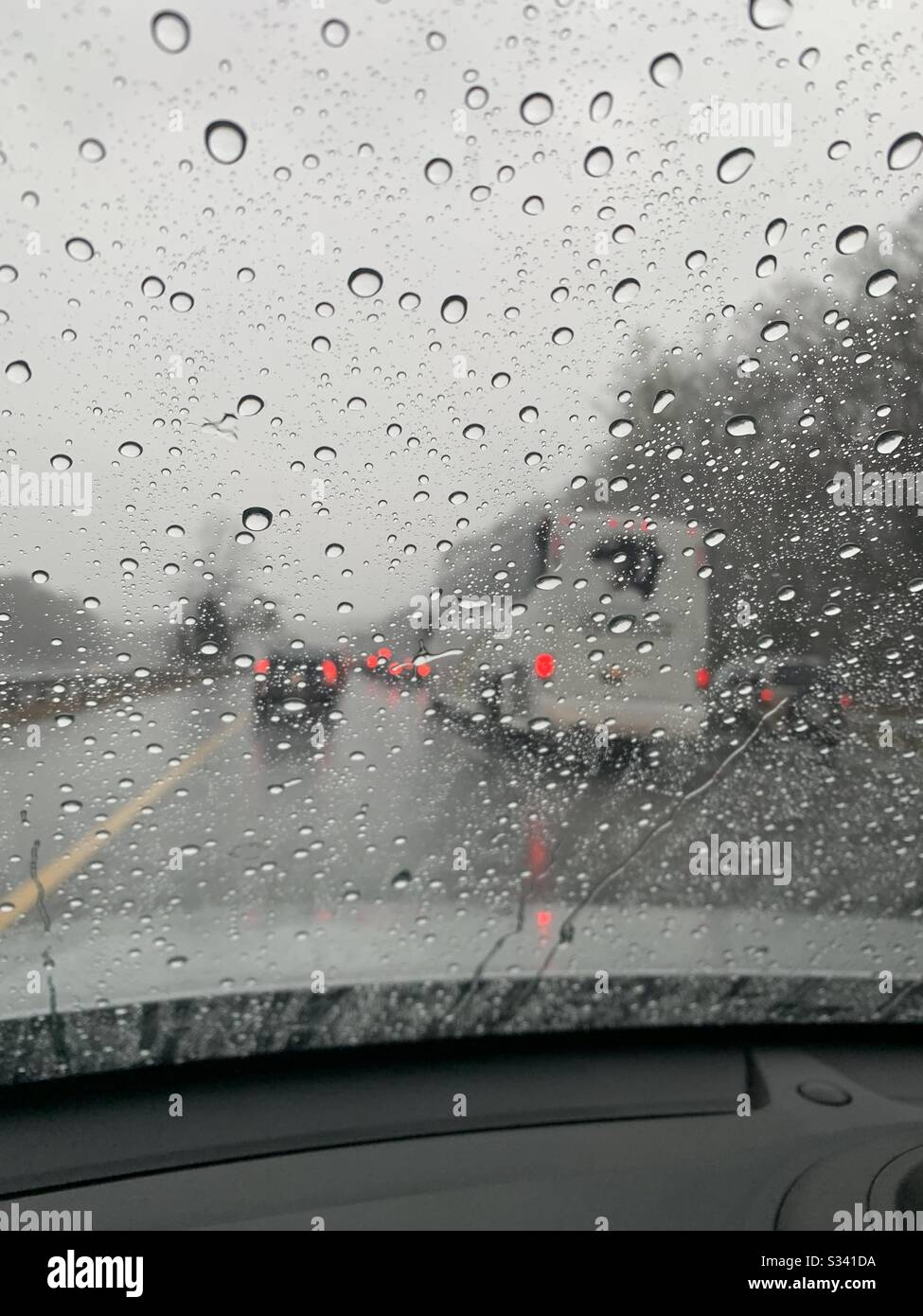 Car windshield road highway hires stock photography and images Alamy