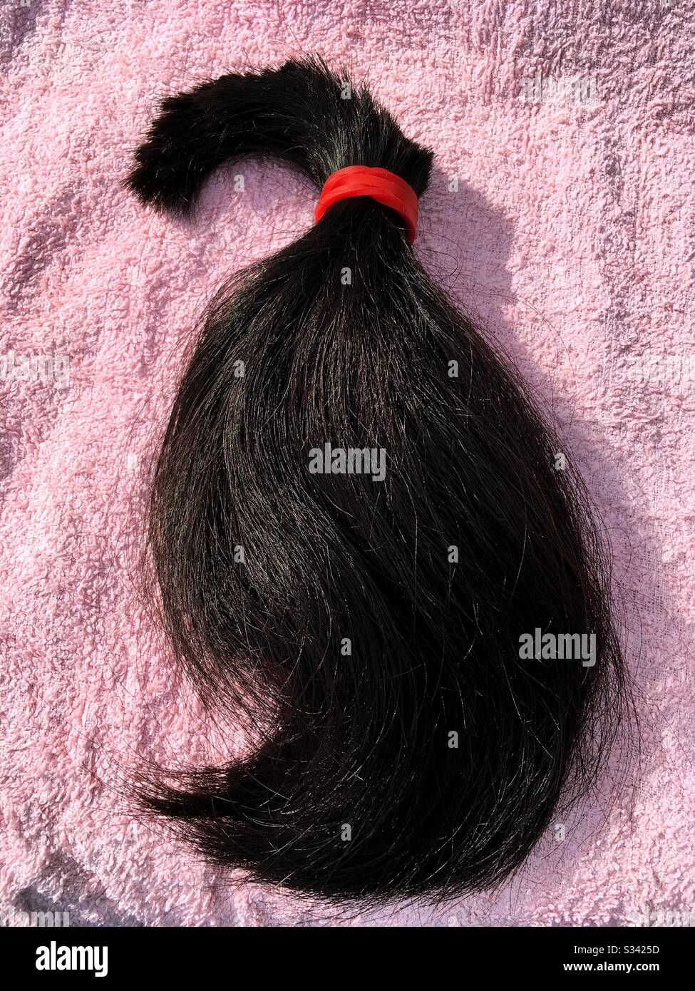 Cut on sale off hair