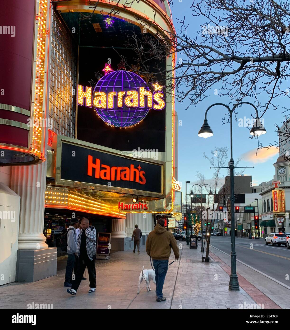 Harrah’s Reno Hotel and Casino, Reno, Nevada, United States Stock Photo