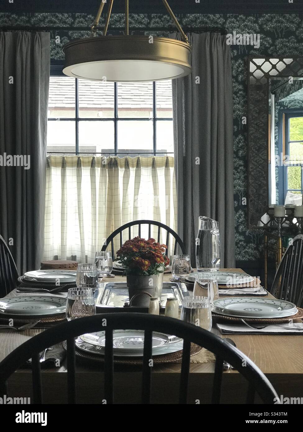 Dining table - Smartphone Captured Stock Image