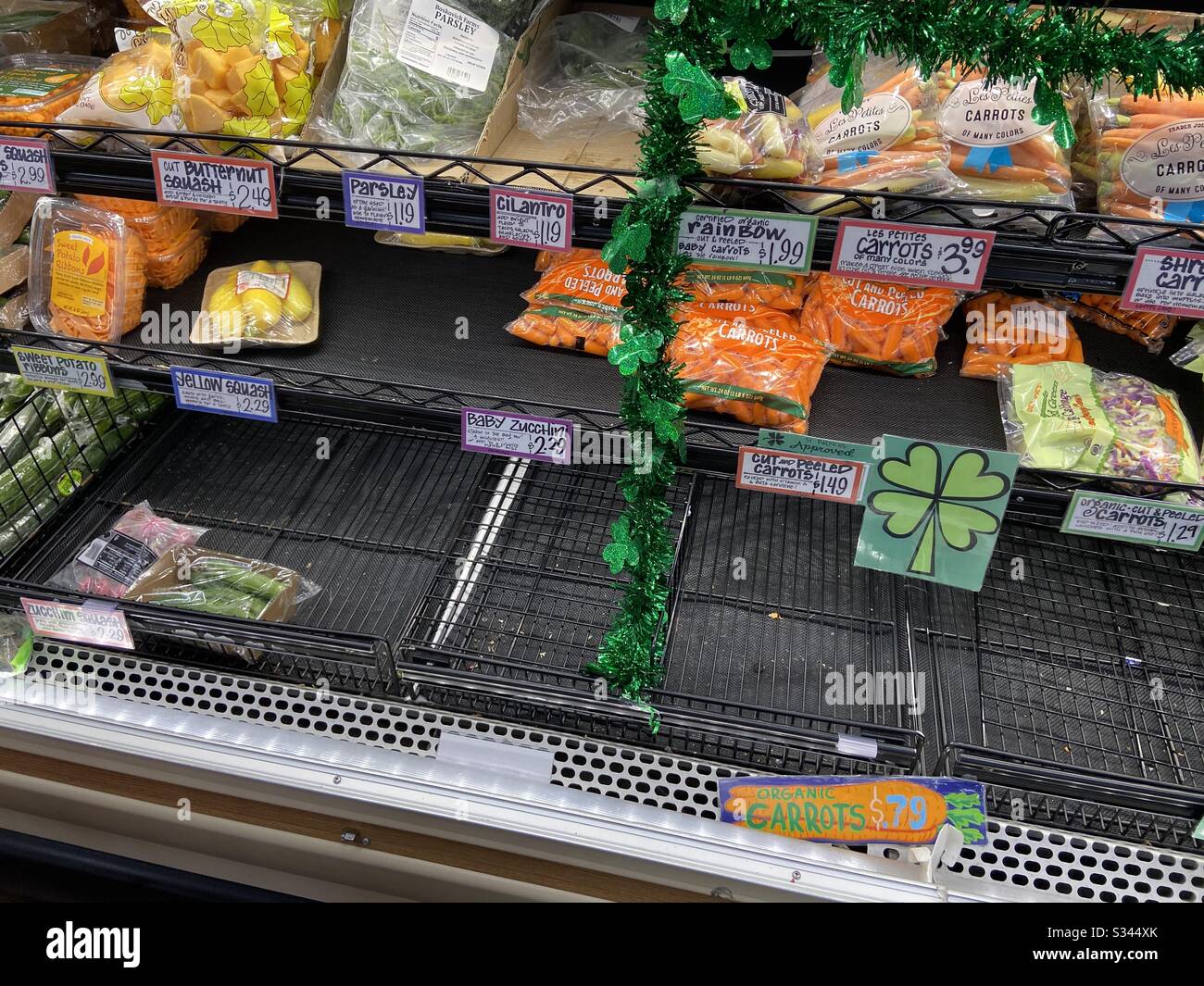 Trader joes food shelves hires stock photography and images Alamy