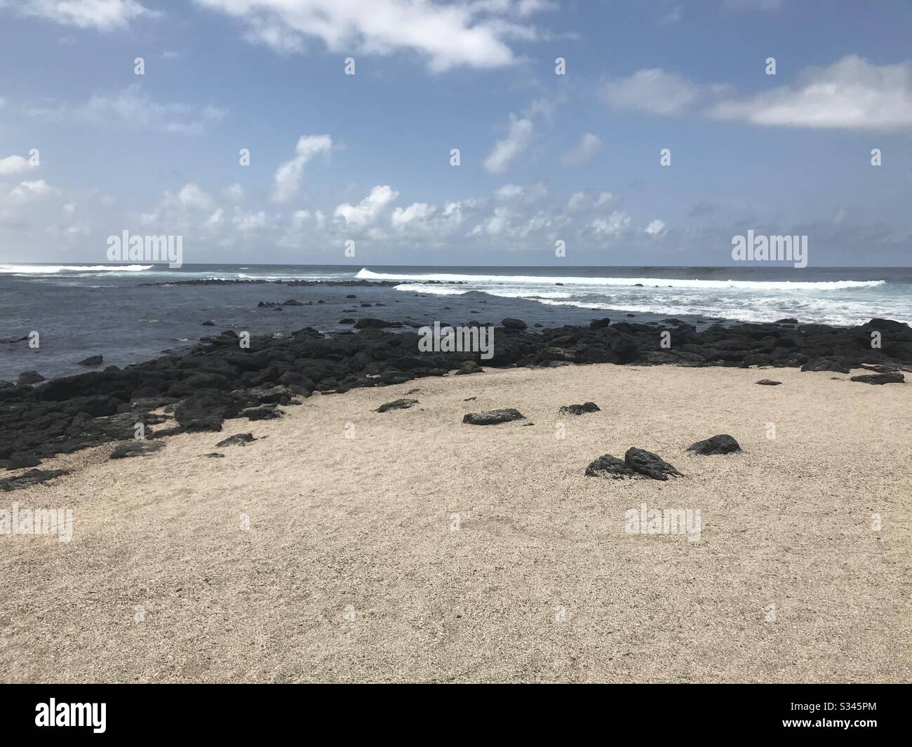 Galapagos beach Stock Photo