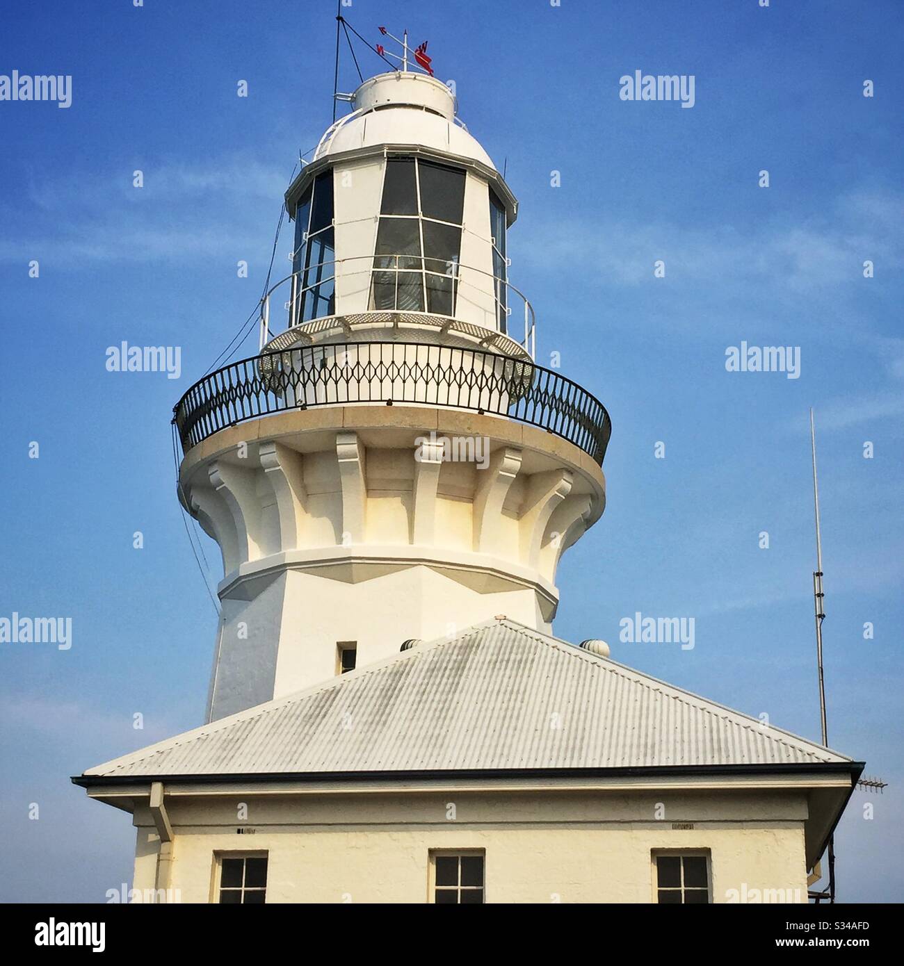 Smoky Cape Lighthouse, near South West Rocks, NSW, Australia Stock Photo