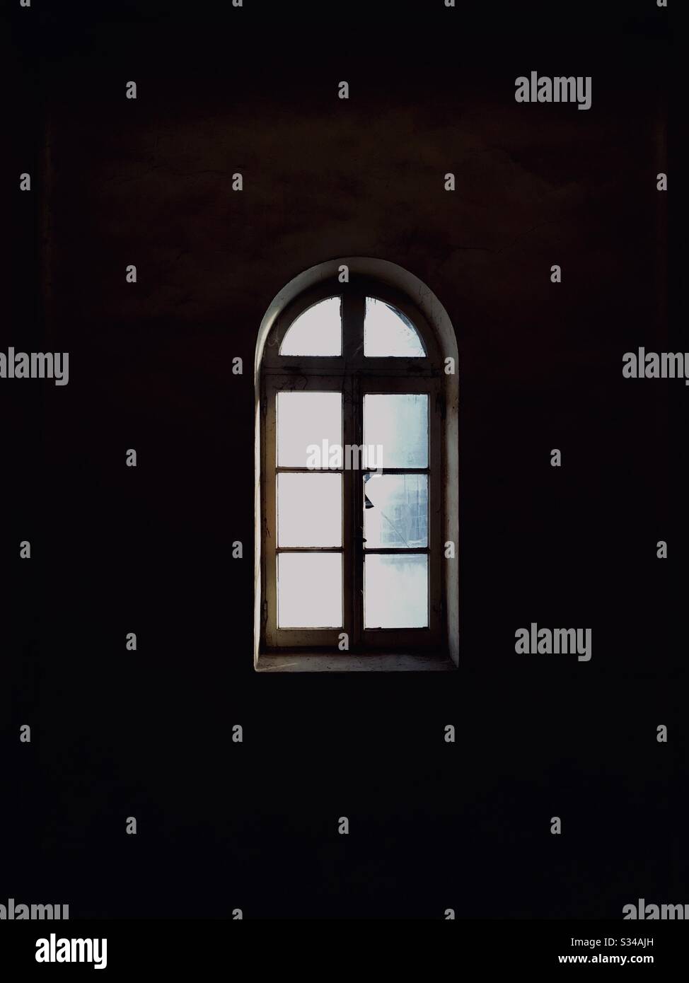 Old house window - Smartphone Captured Stock Image