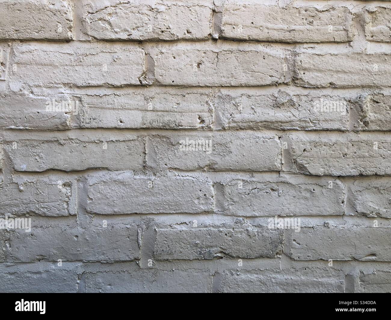 Painted Brick Wall Stock Photo Alamy