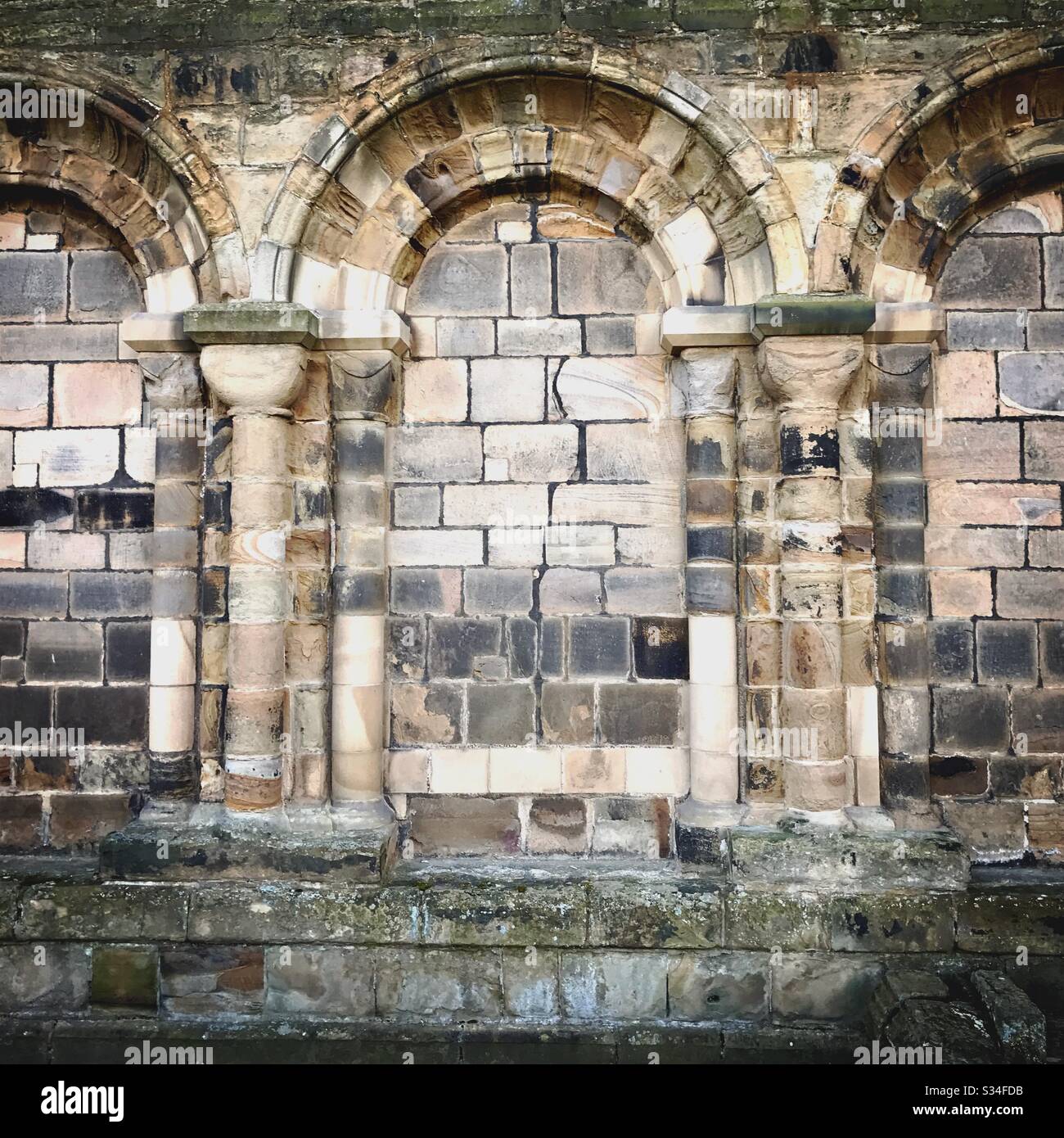 Architecture of Durham City, North East England. Traditional gothic