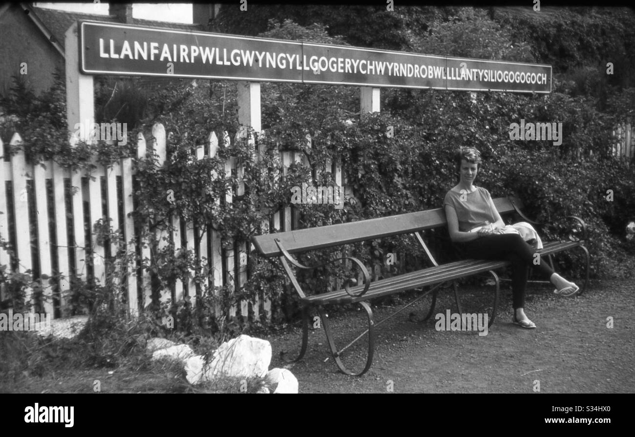 Longest railway station in the world Stock Photo