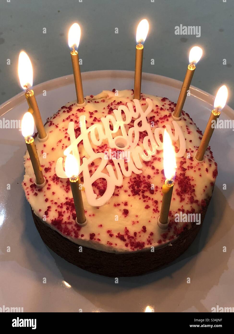 Happy birthday cake Stock Photo - Alamy