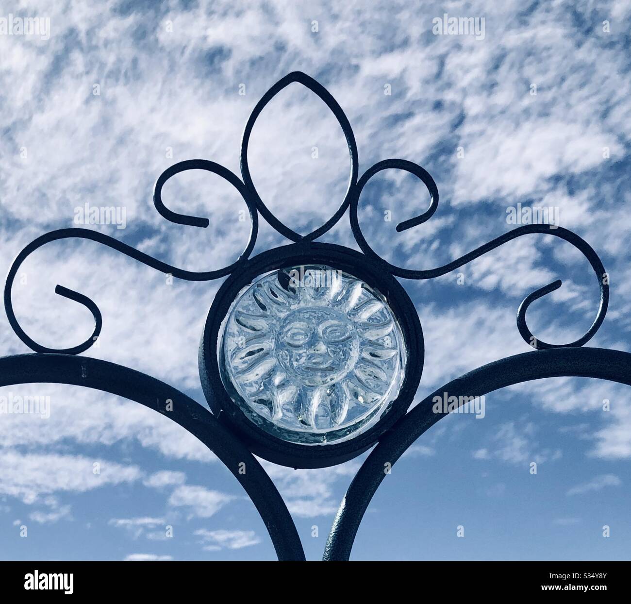 wrought iron garden hooks
