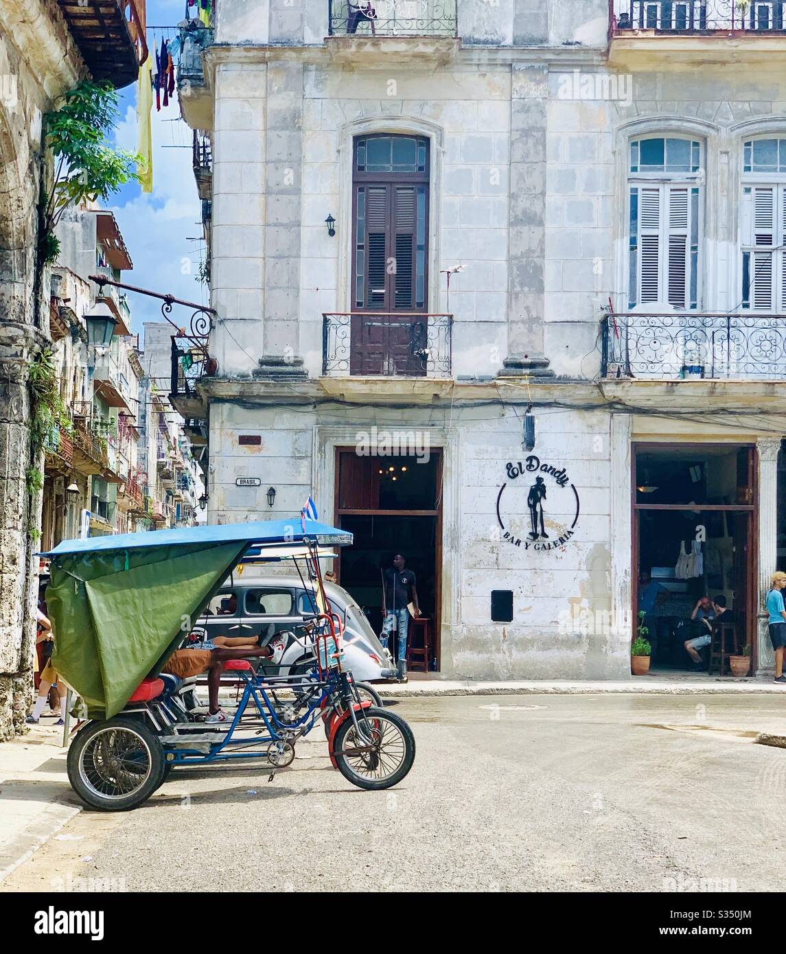El dandy restaurant Havanna Cuba Stock Photo