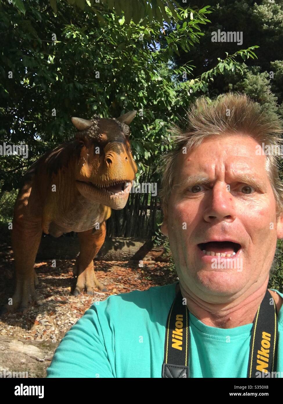 Dinosaur - Smartphone Captured Stock Image