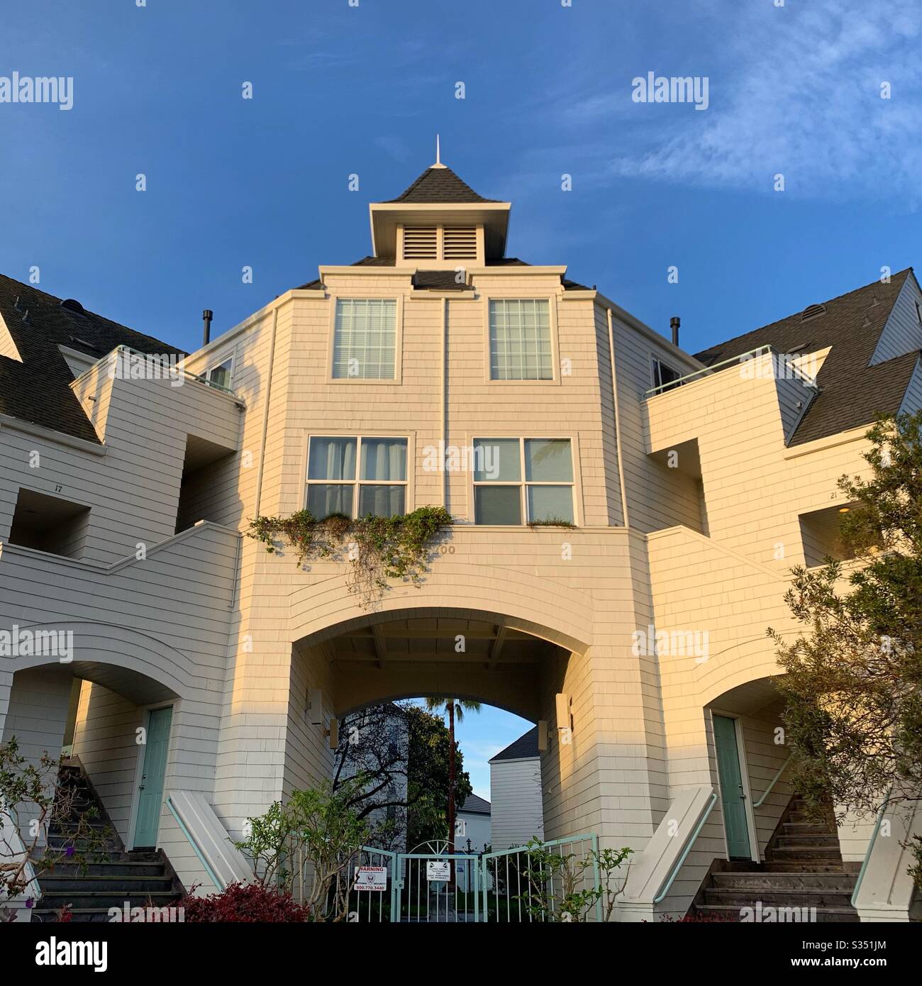 Condominium building, 200 West Cliff Drive, Santa Cruz, California