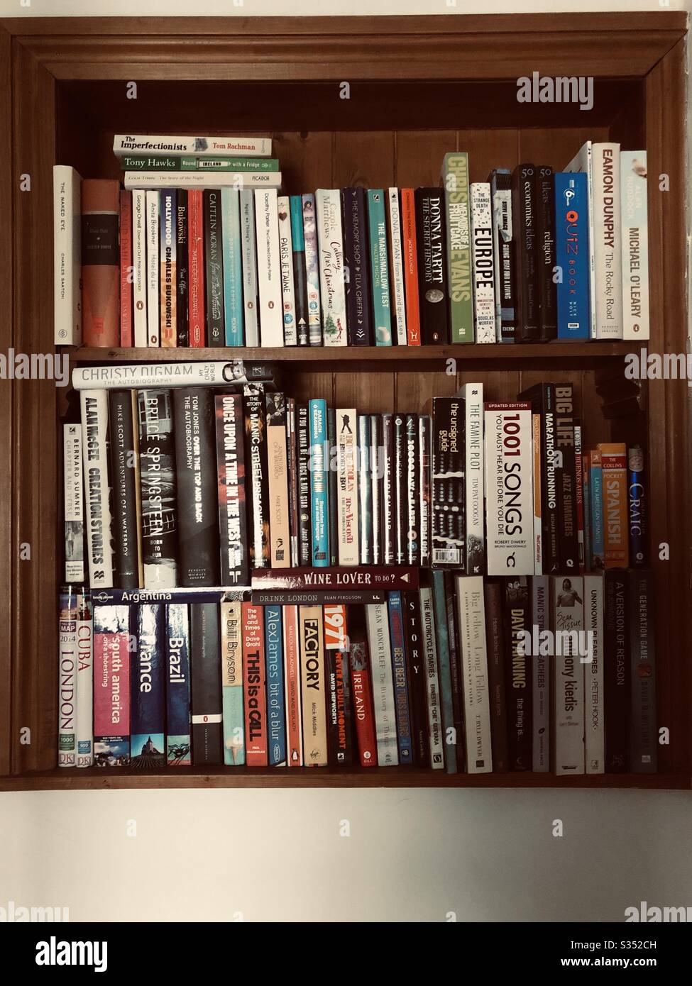 Bookshelves Stock Photo