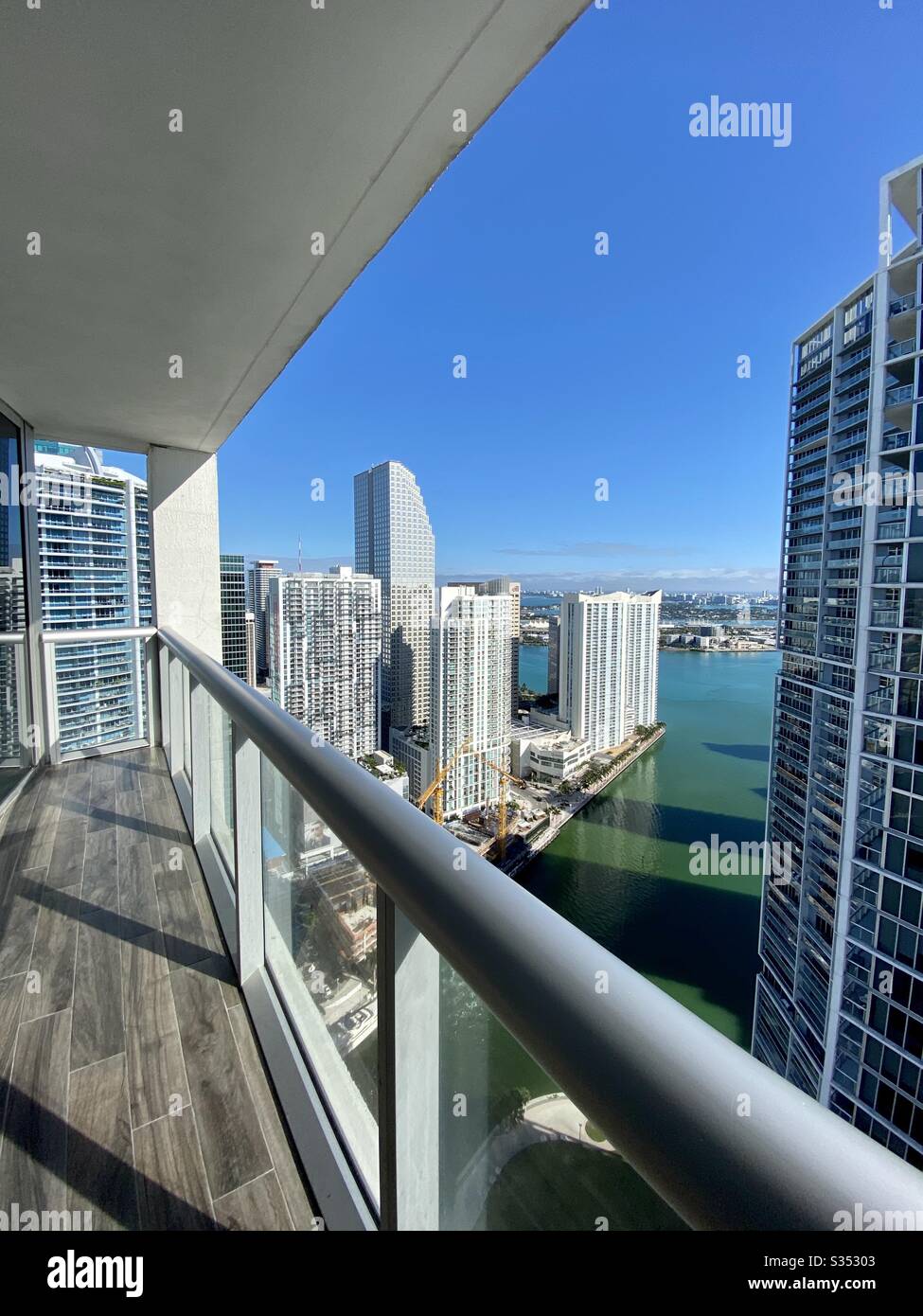 Apartment living in Miami Stock Photo Alamy