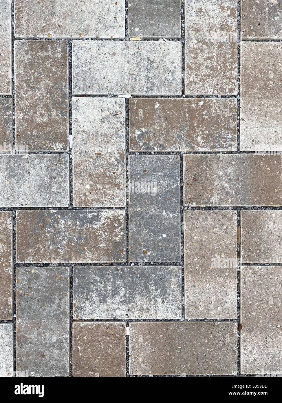 Background of neutral colored bricks - Smartphone Captured Stock Image