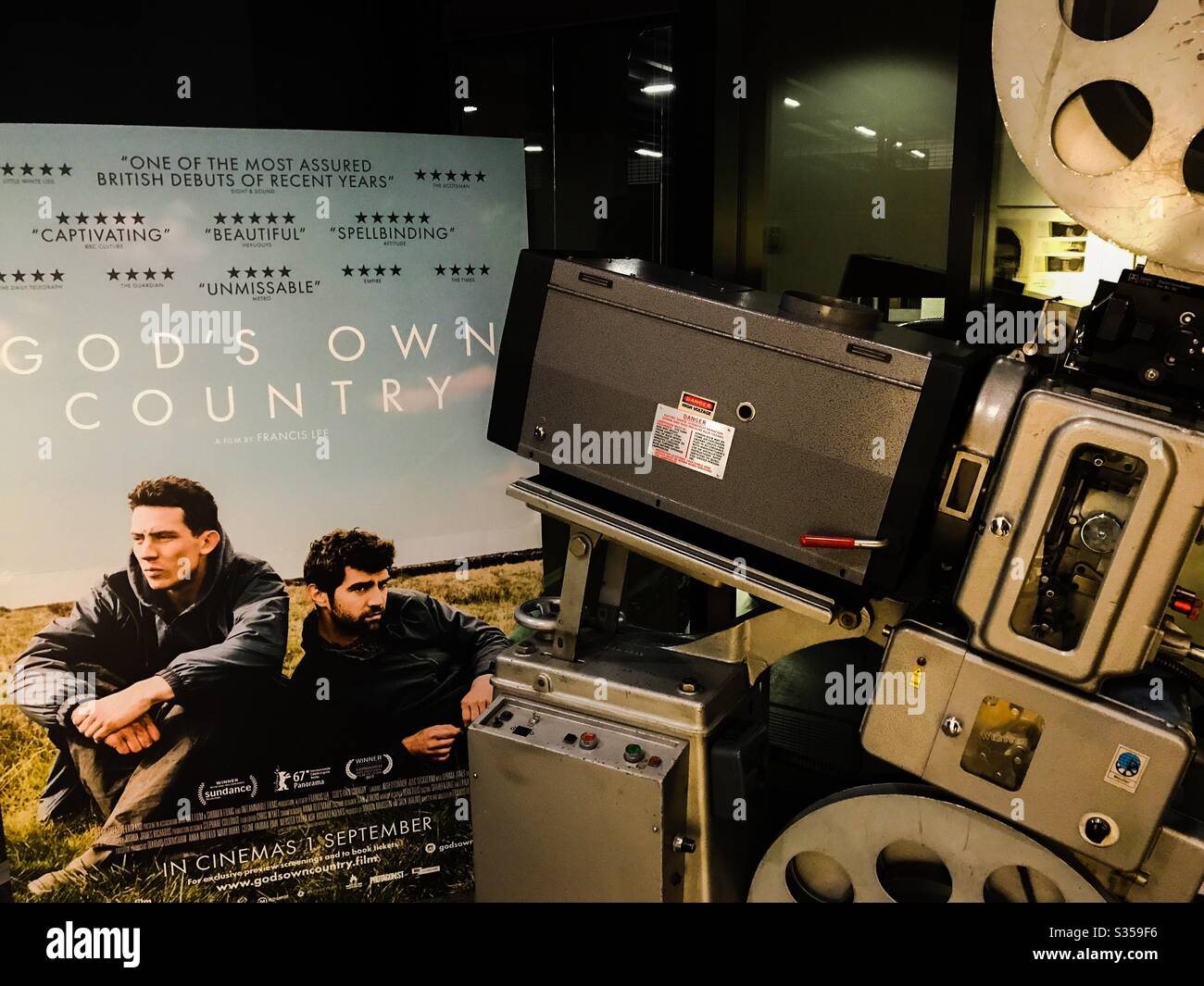 Cinematic camera - Smartphone Captured Stock Image