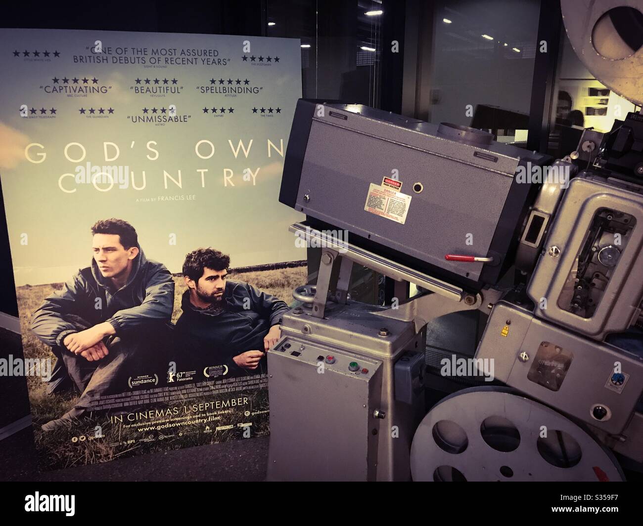 Cinematic camera - Smartphone Captured Stock Image