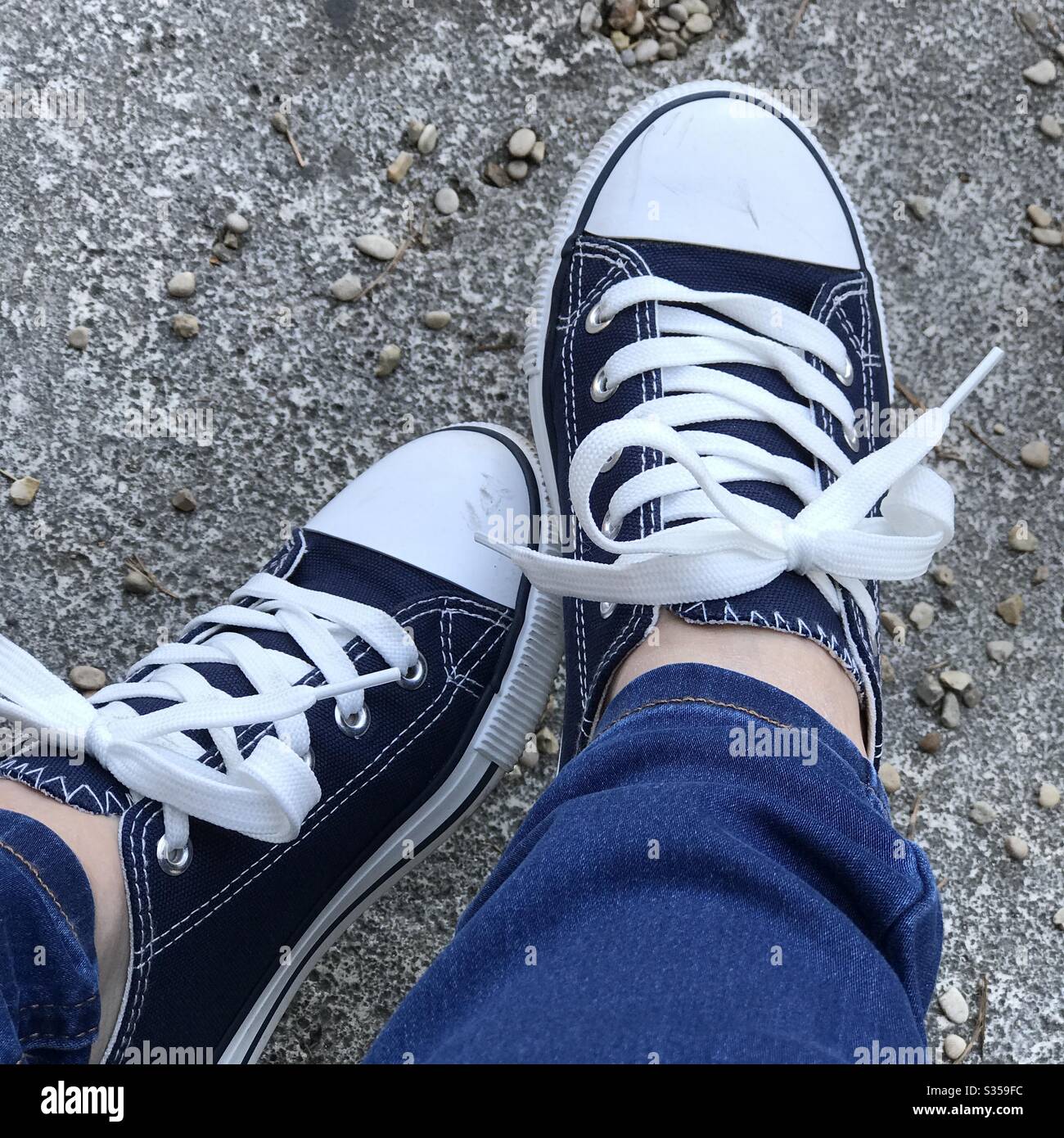 Plimsolls High Resolution Stock Photography And Images Alamy