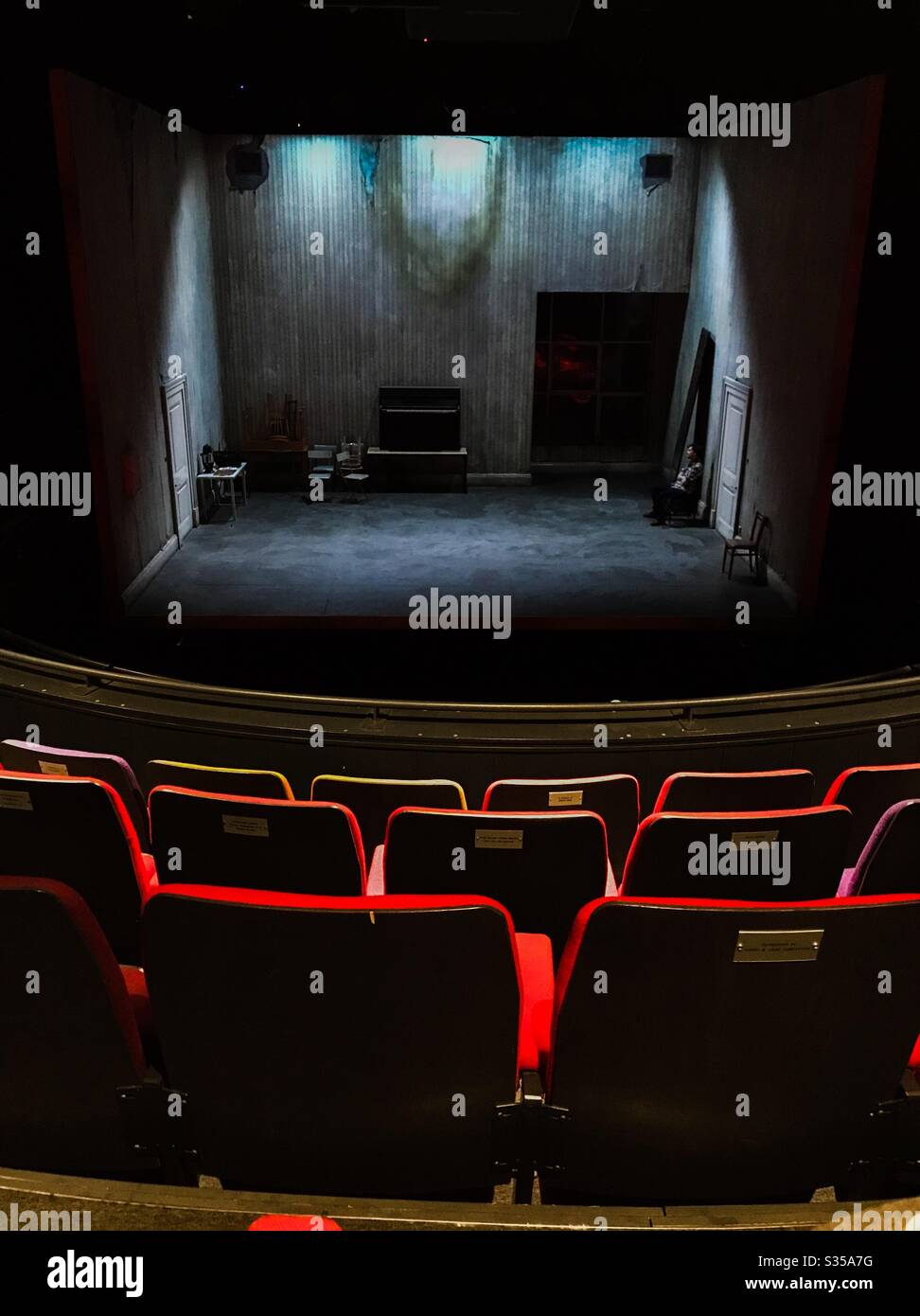 Stage at theatre - Smartphone Captured Stock Image