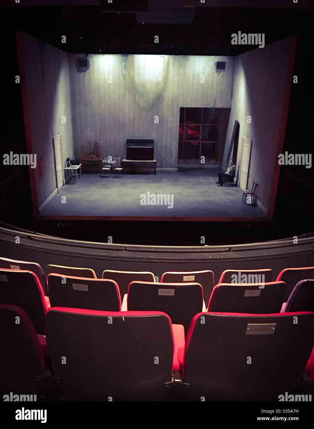 Stage at theatre - Smartphone Captured Stock Image