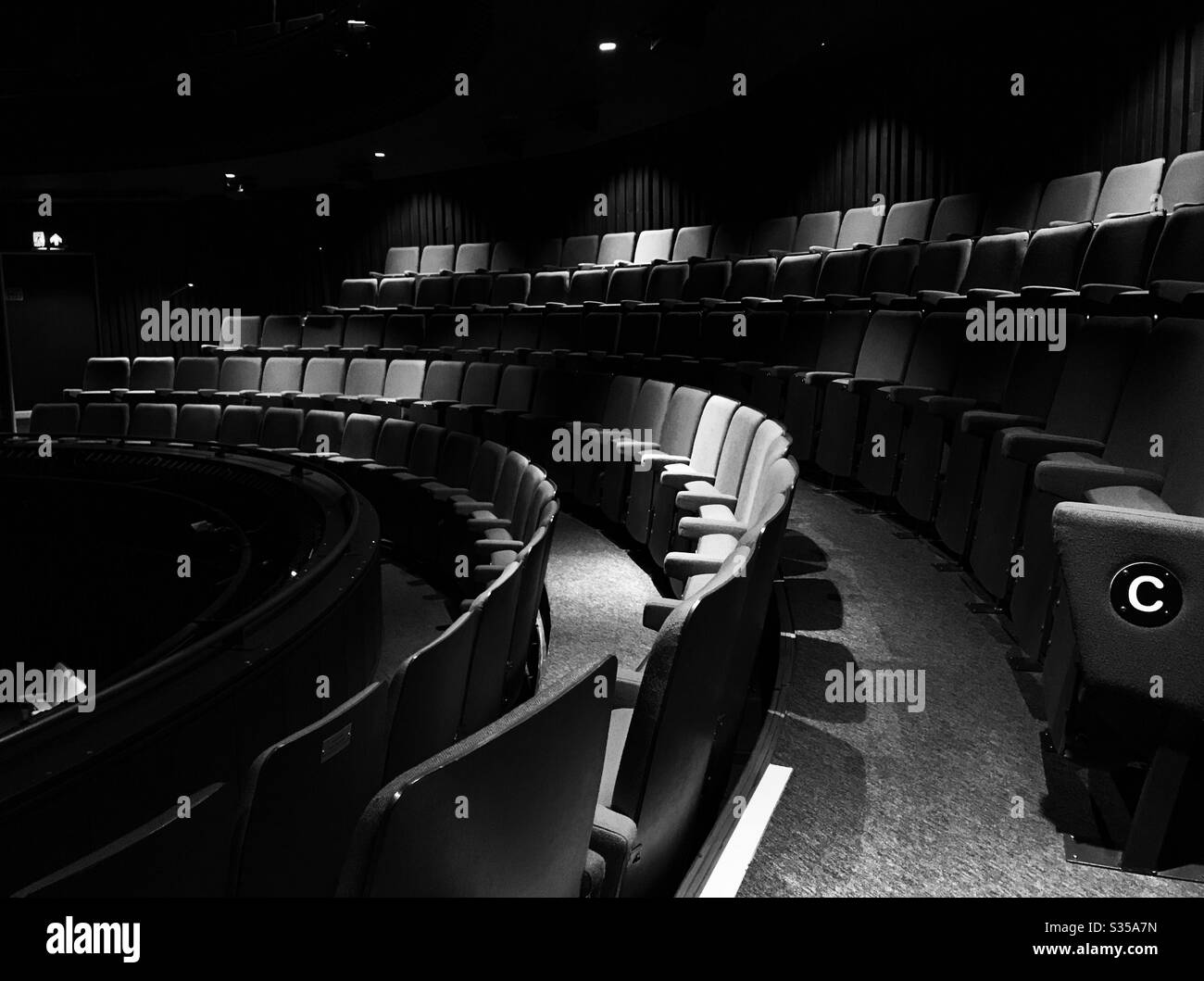 Seating Black and White Stock Photos & Images Alamy
