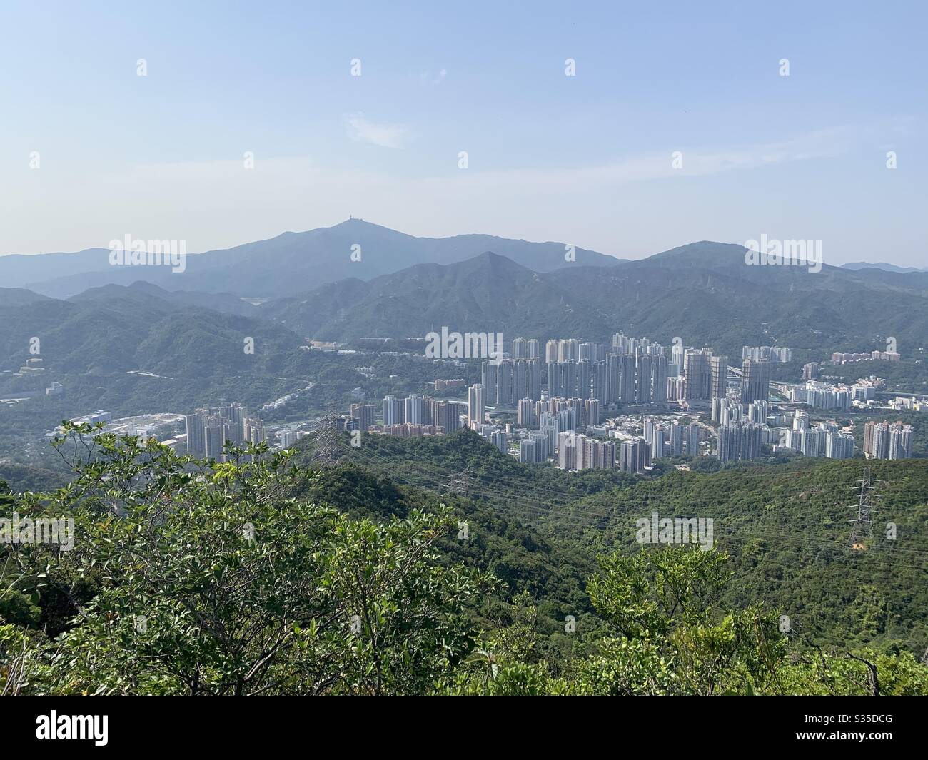 Building, mountain view, mountain road, hill, park, perk, nature, natural Stock Photo