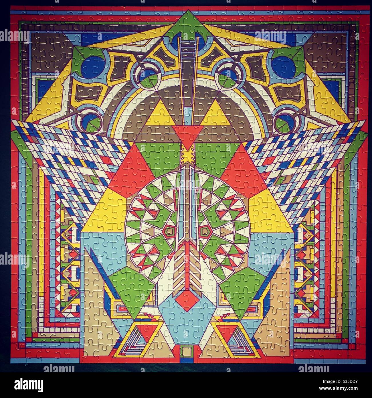 Completed jigsaw puzzle hires stock photography and images Alamy