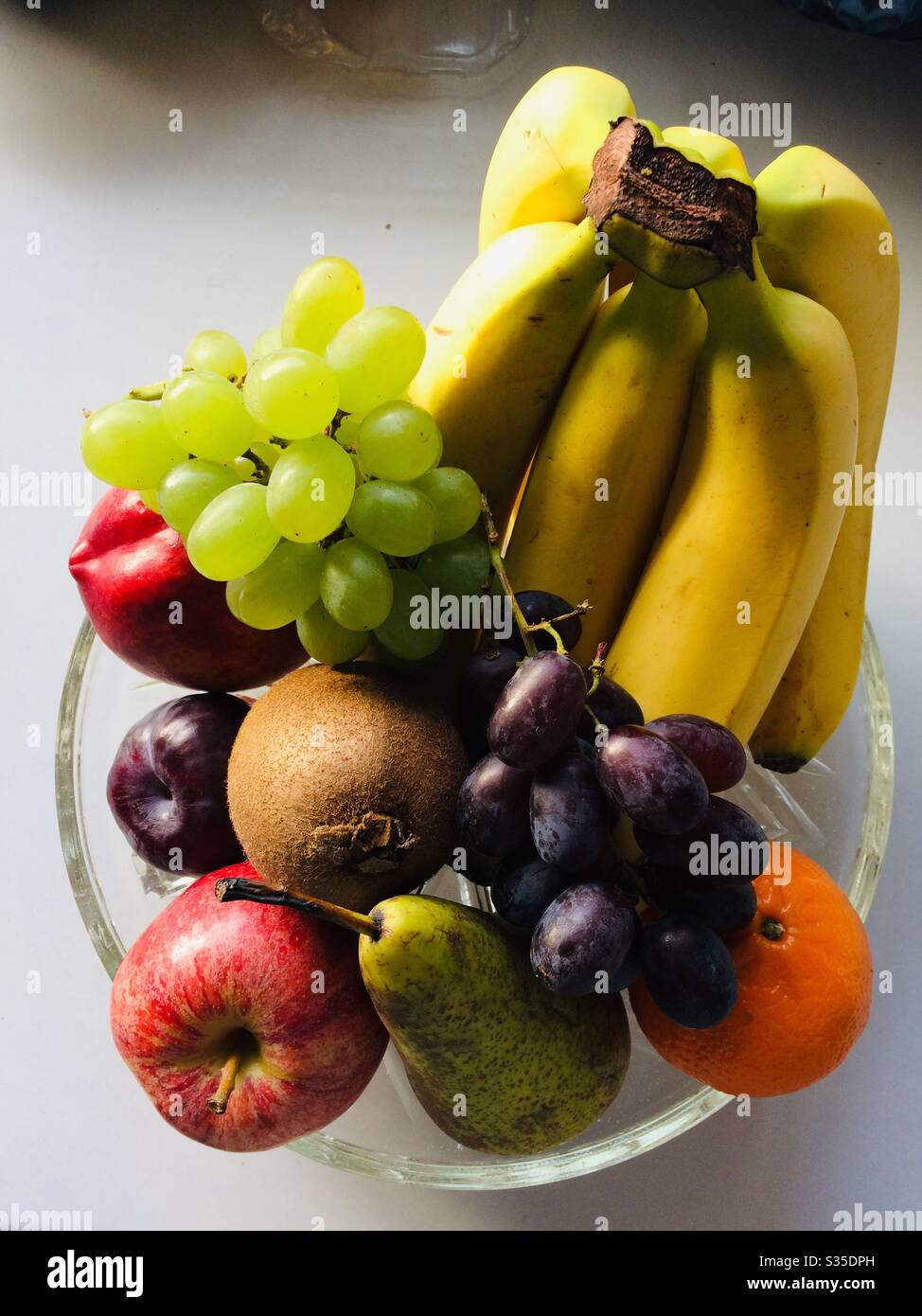 Bowl of fruit - Smartphone Captured Stock Image