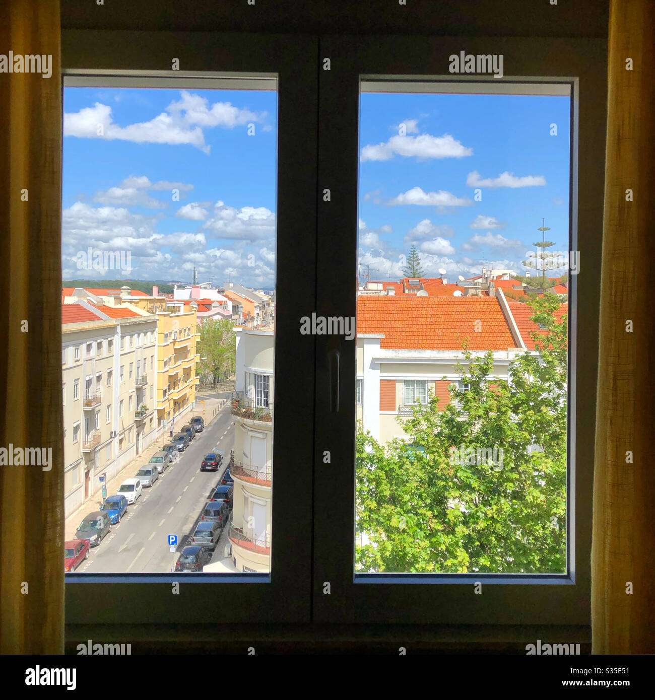 The world outside - Smartphone Captured Stock Image