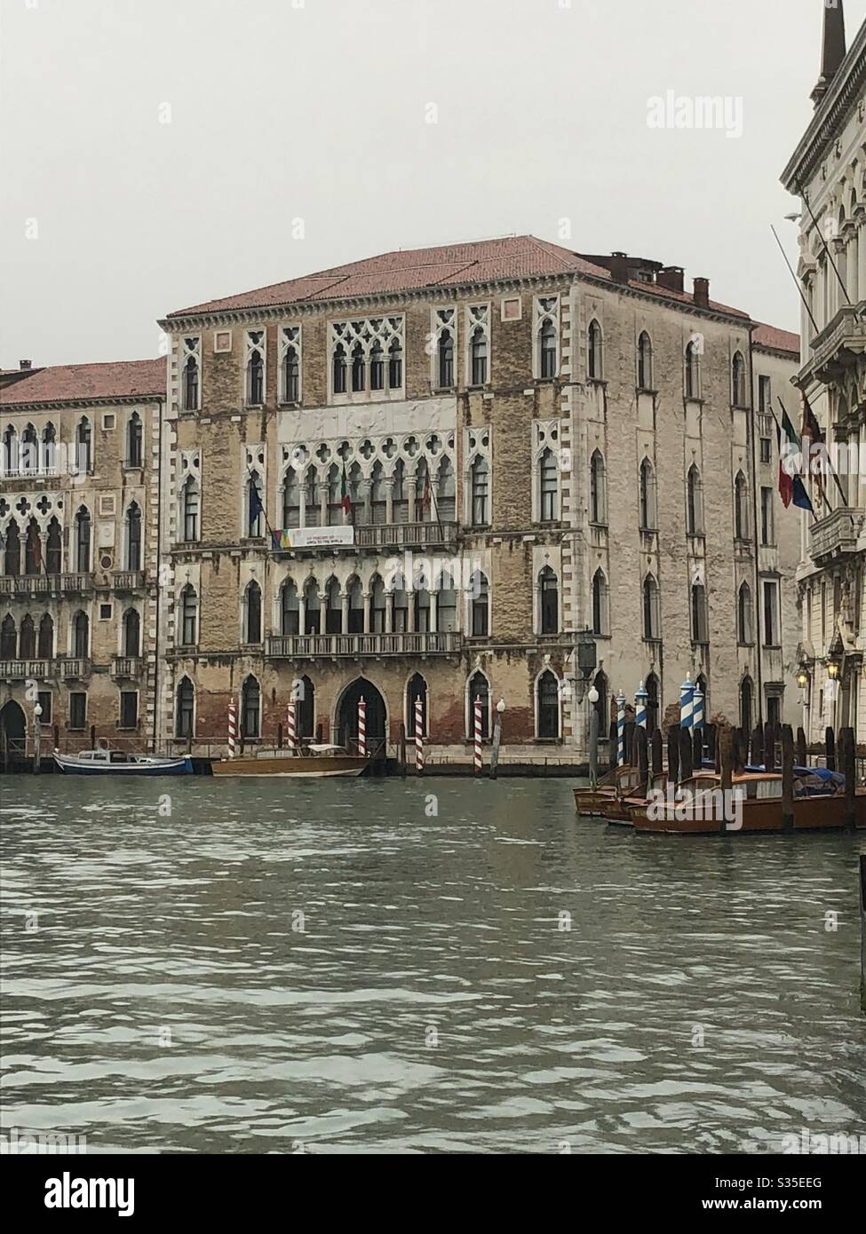 Venice during lockdown - Smartphone Captured Stock Image