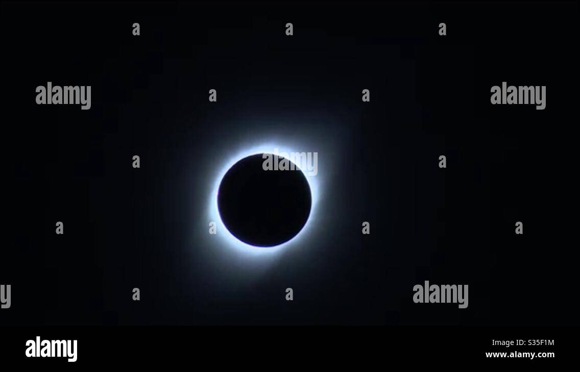 Solar eclipse Stock Photo