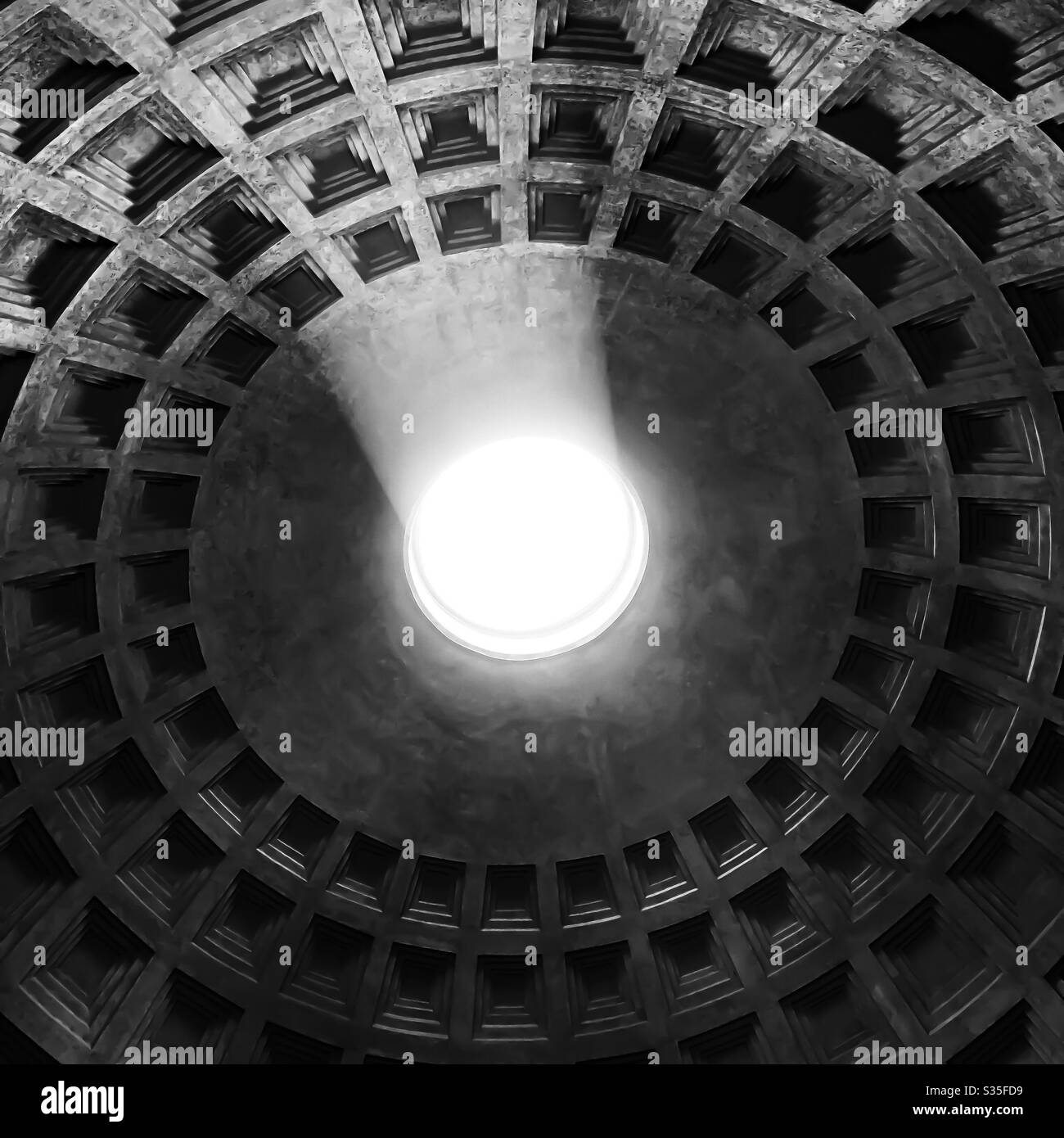 Pantheon, Rome - Smartphone Captured Stock Image