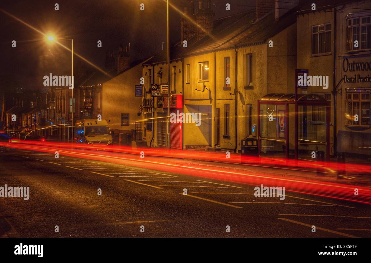 Wakefield, city with vintage look Stock Photo