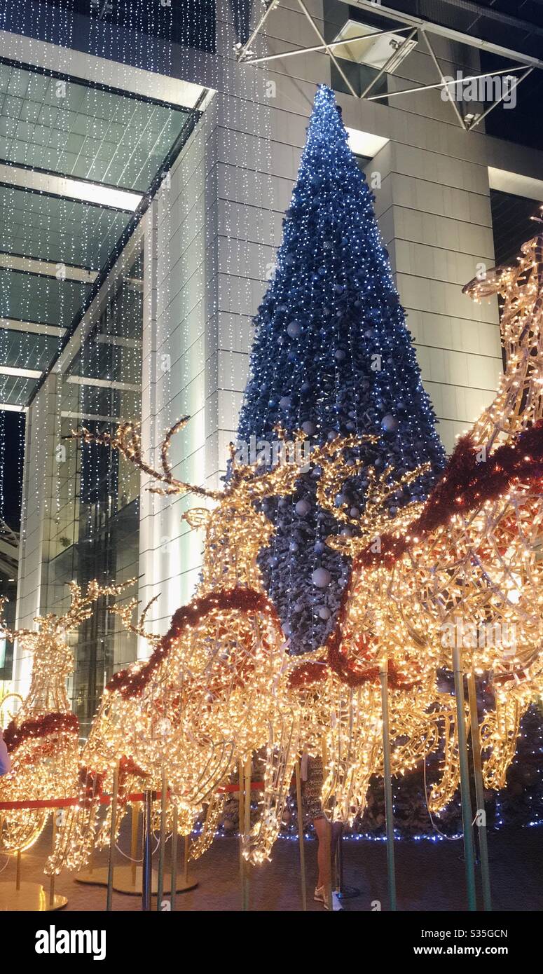 Gorgeous Christmas decorations at Galleria Mall, Abudhabi, UAE ...