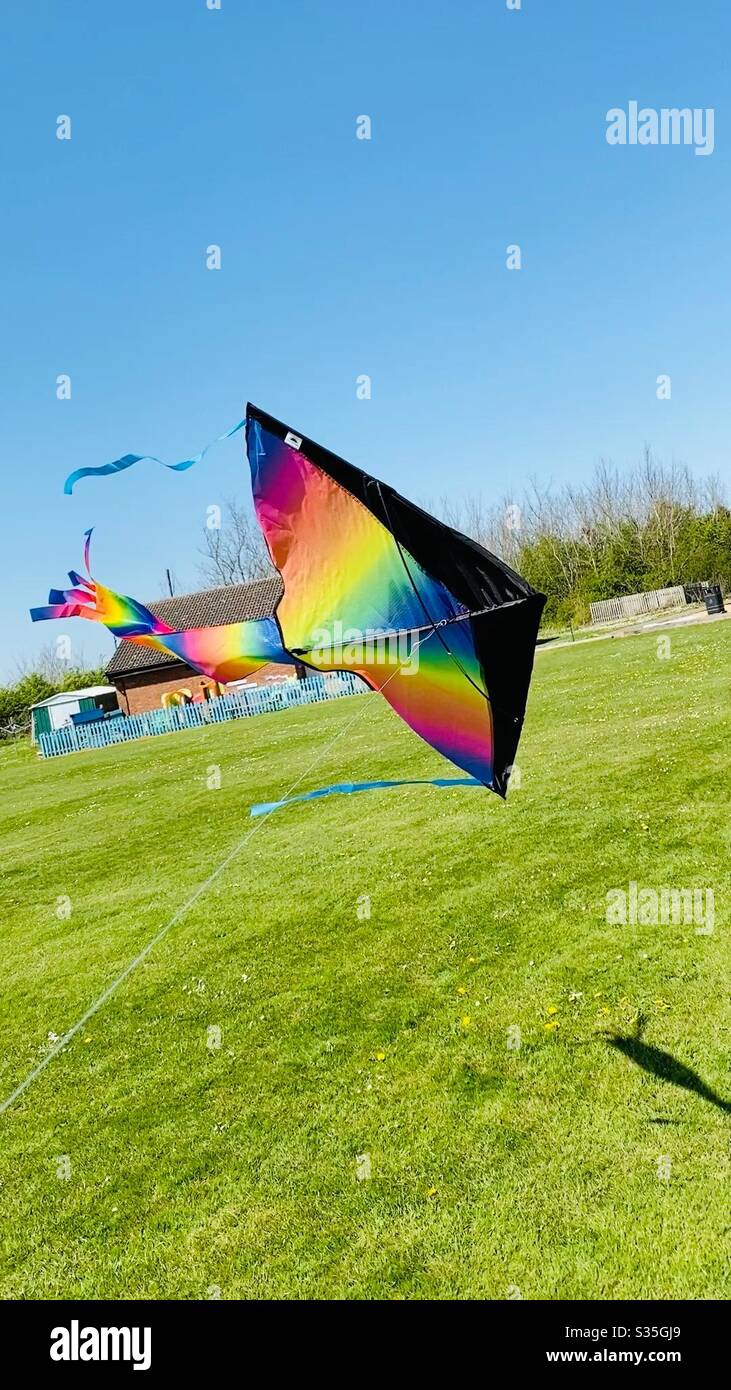 Let’s go fly a kite! Stock Photo Alamy