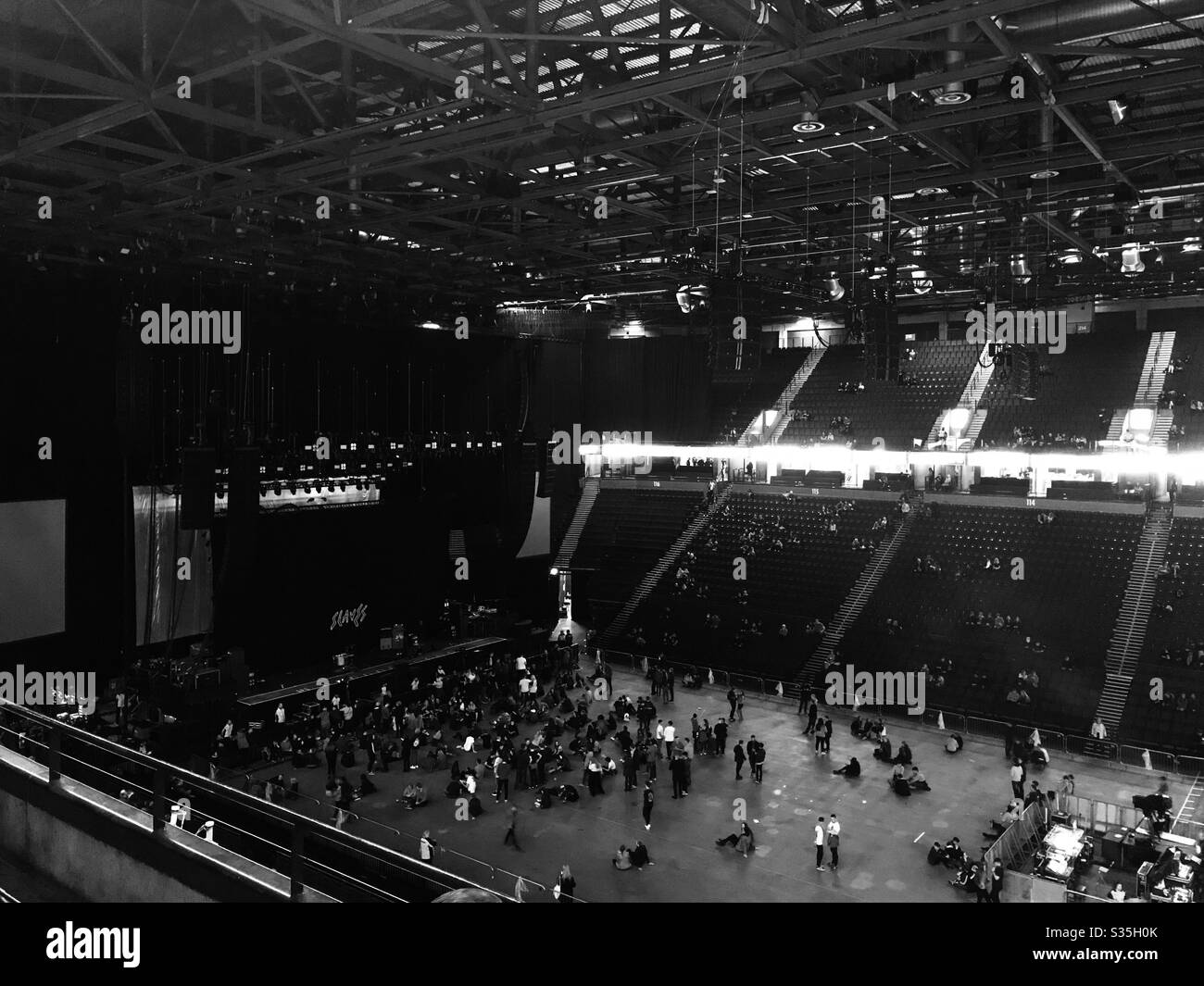 Concert arena Stock Photo