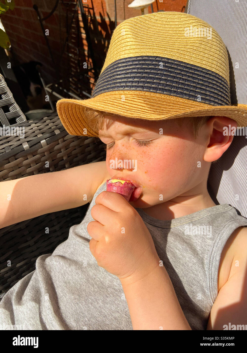 Childhood - Smartphone Captured Stock Image