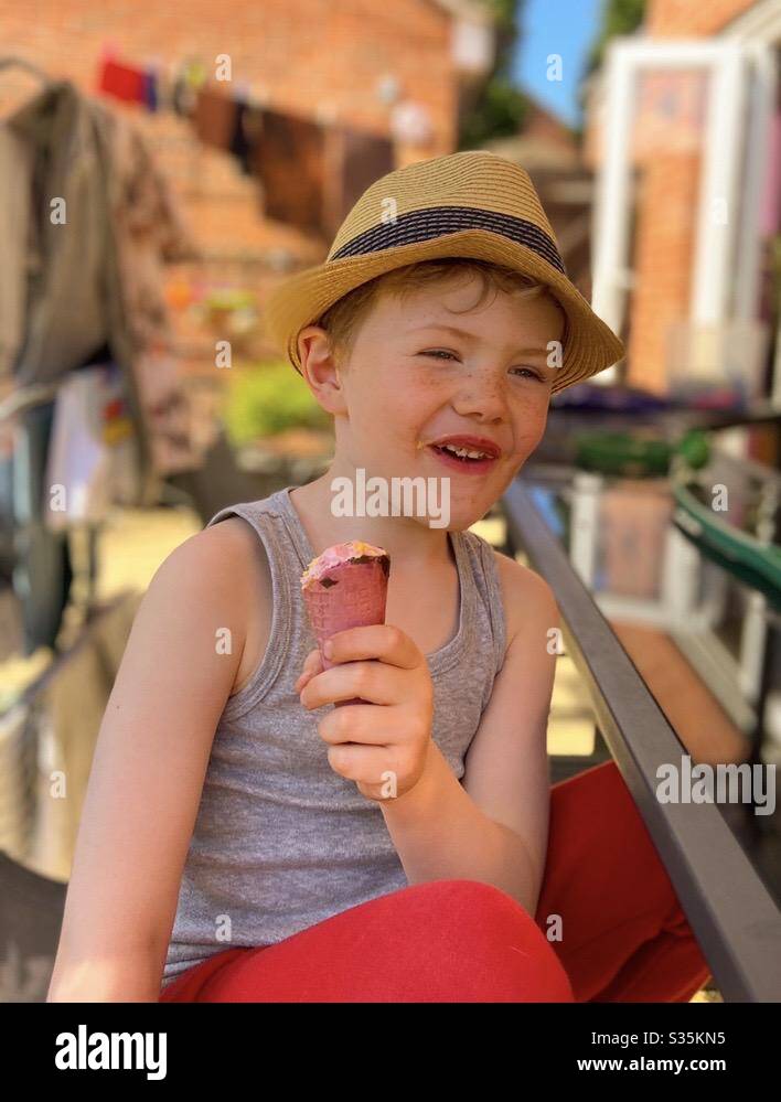 Childhood - Smartphone Captured Stock Image