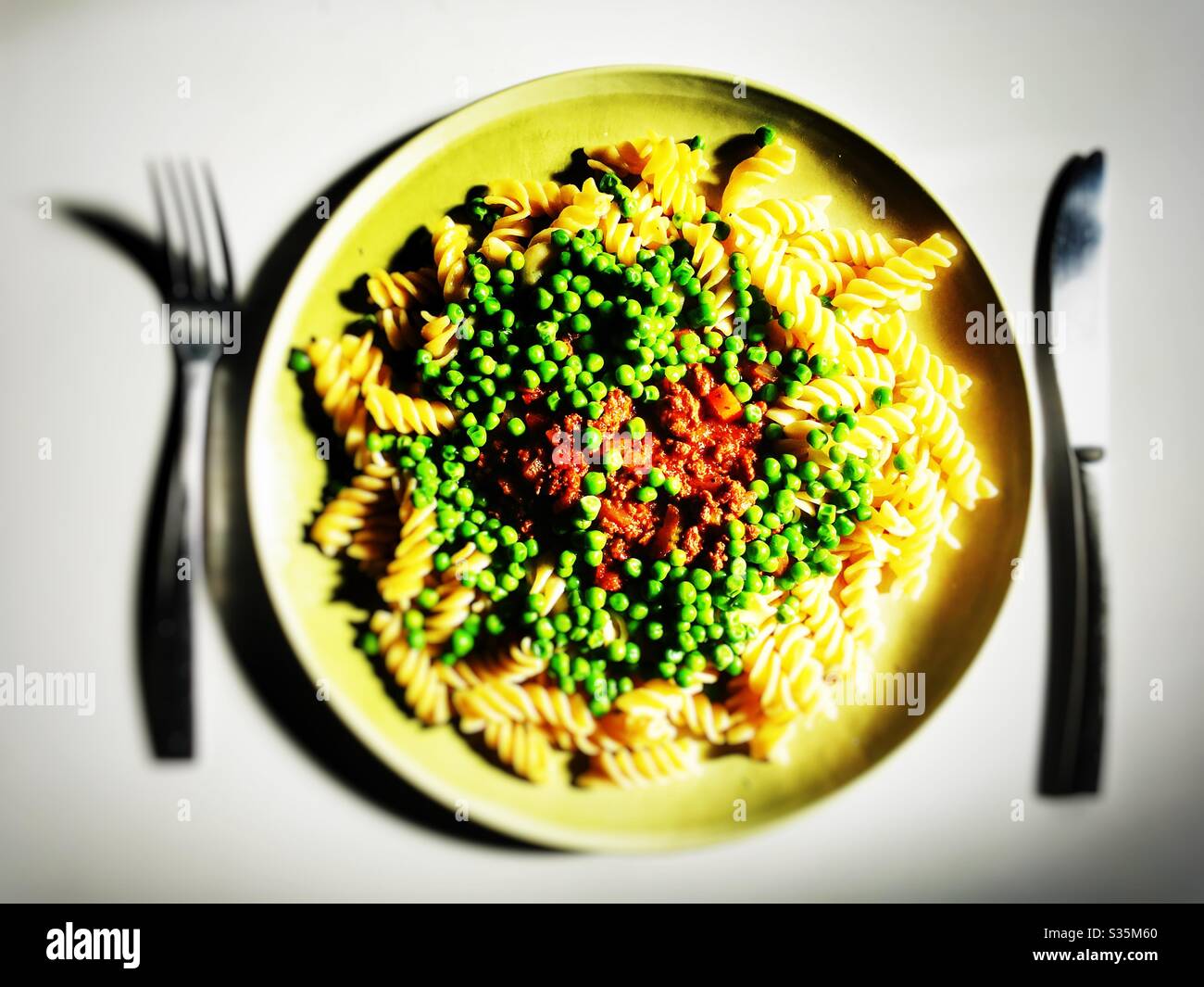 Spag Bol - Smartphone Captured Stock Image