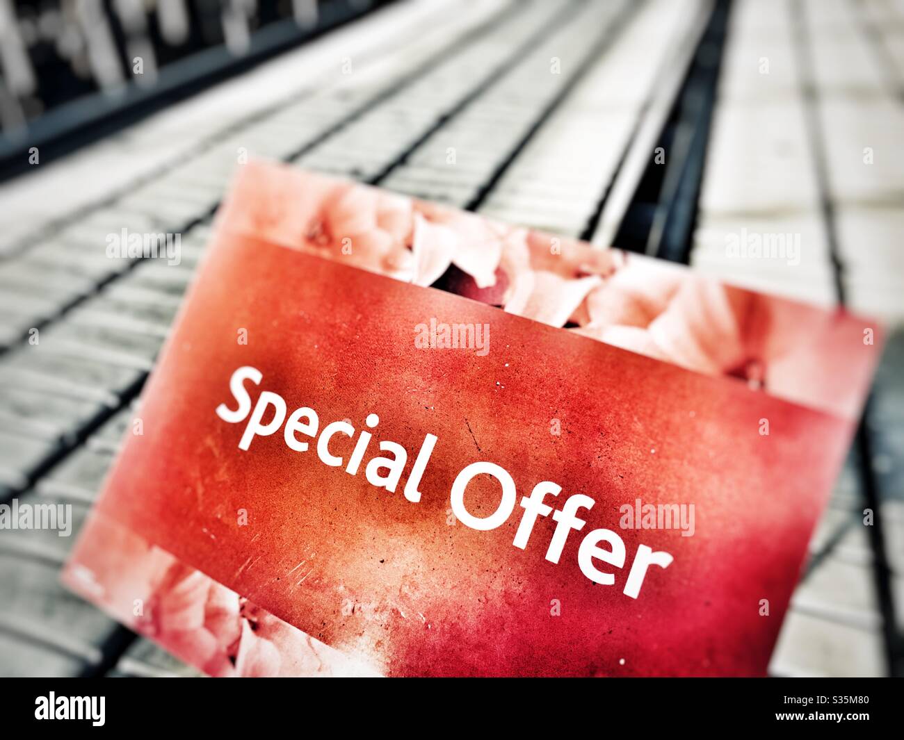 Sold out special offer - Smartphone Captured Stock Image