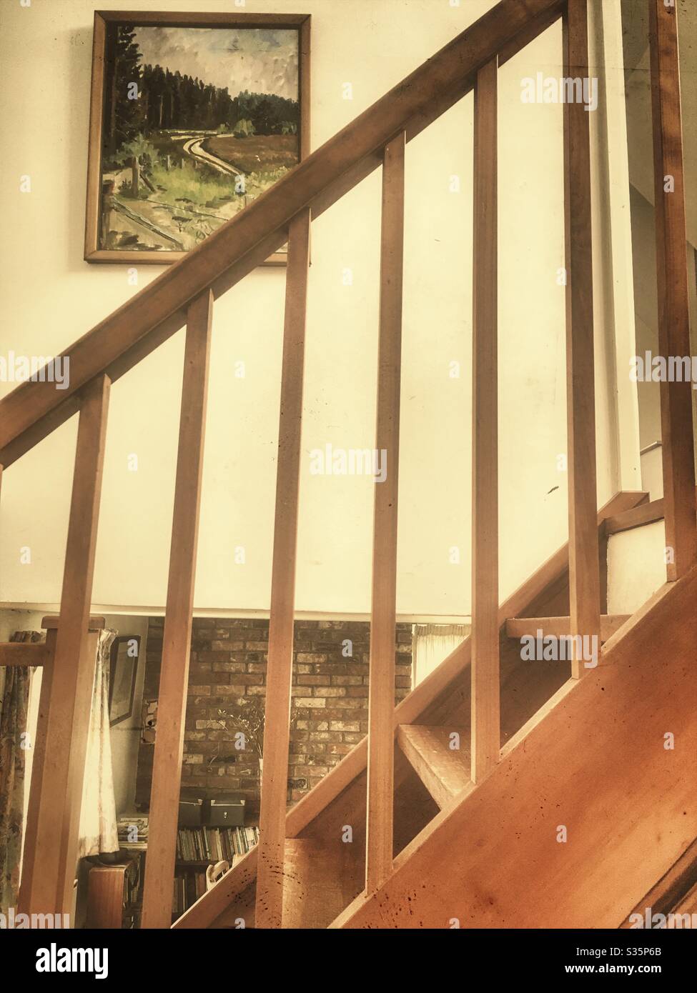 1970’s home - Smartphone Captured Stock Image