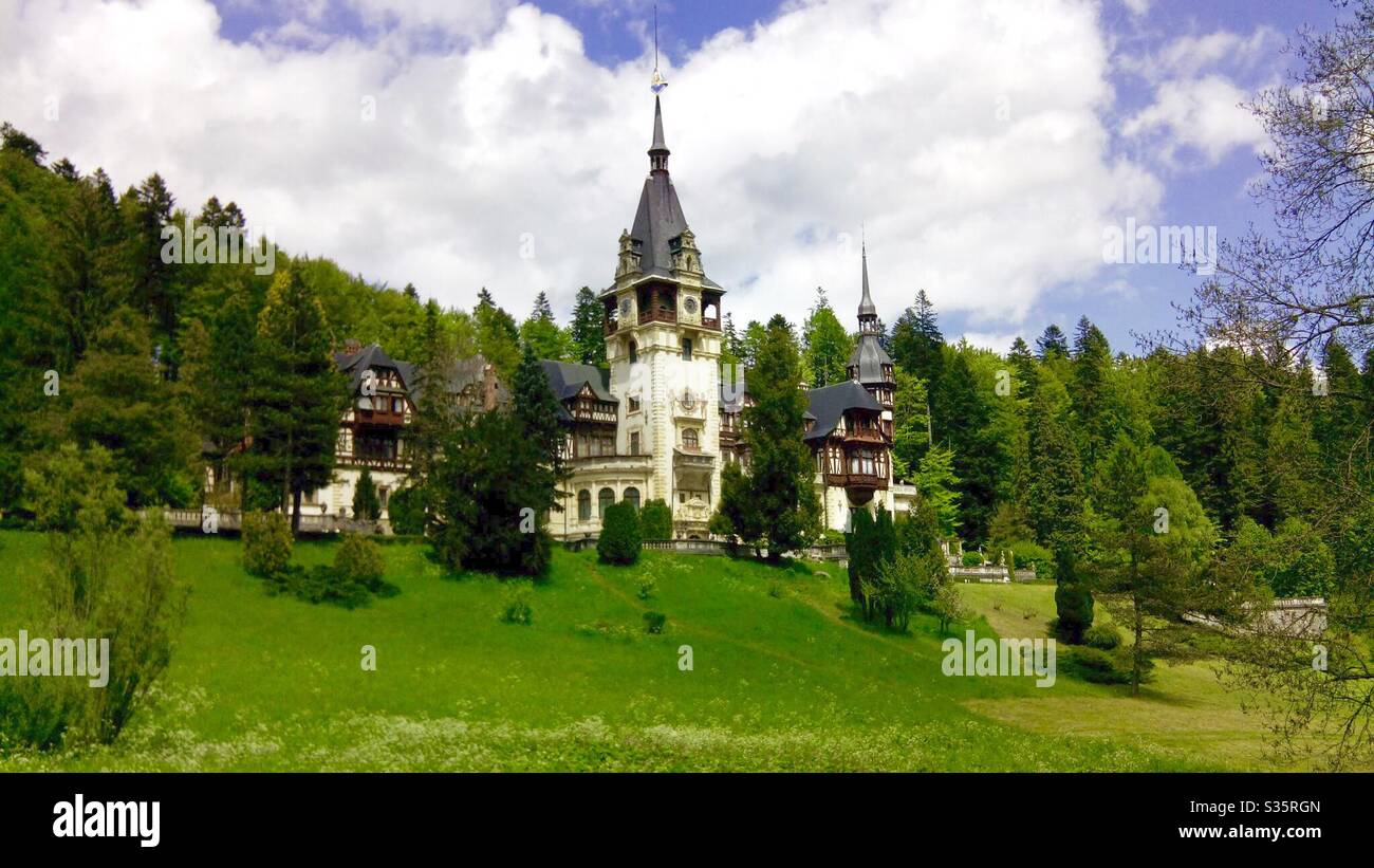 Peleș Castle /Castelul Peleș, Sinaia, Romania Stock Photo - Alamy