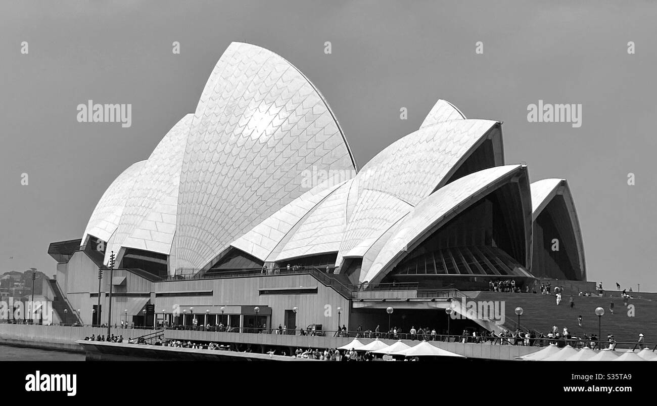Sydney Opera House. - Smartphone Captured Stock Image