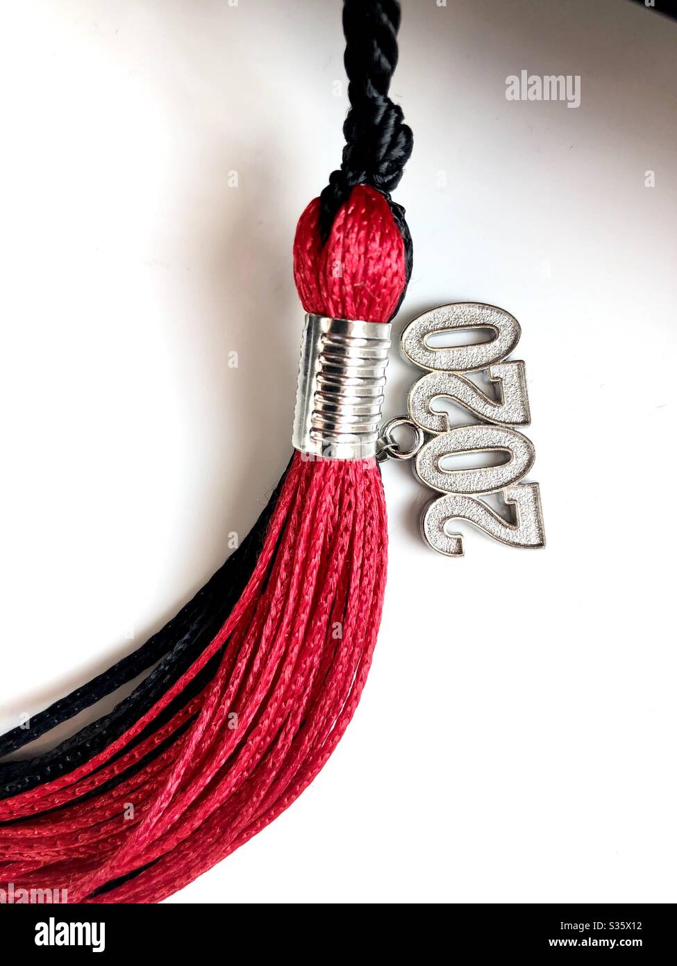 2020 graduation tassel - Smartphone Captured Stock Image