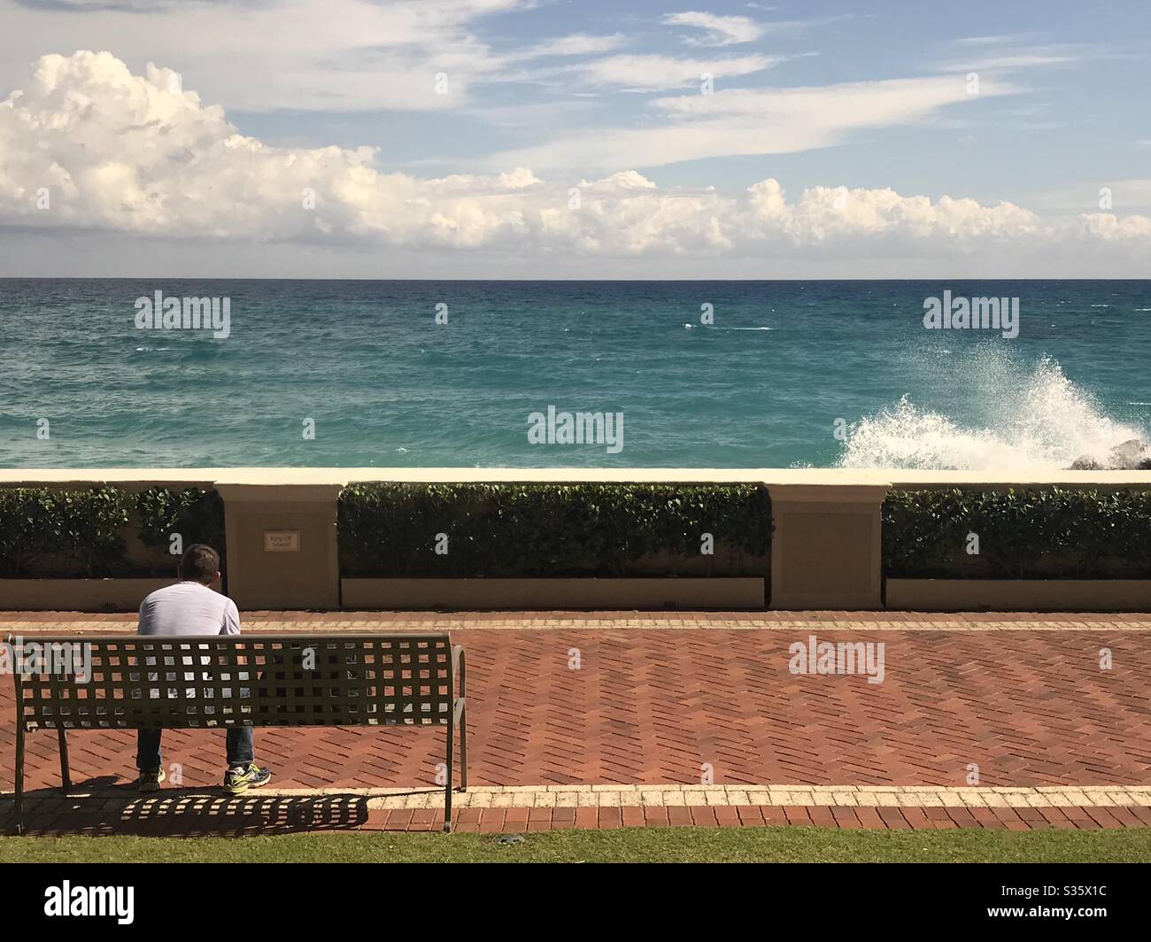 Crashing wave - Smartphone Captured Stock Image