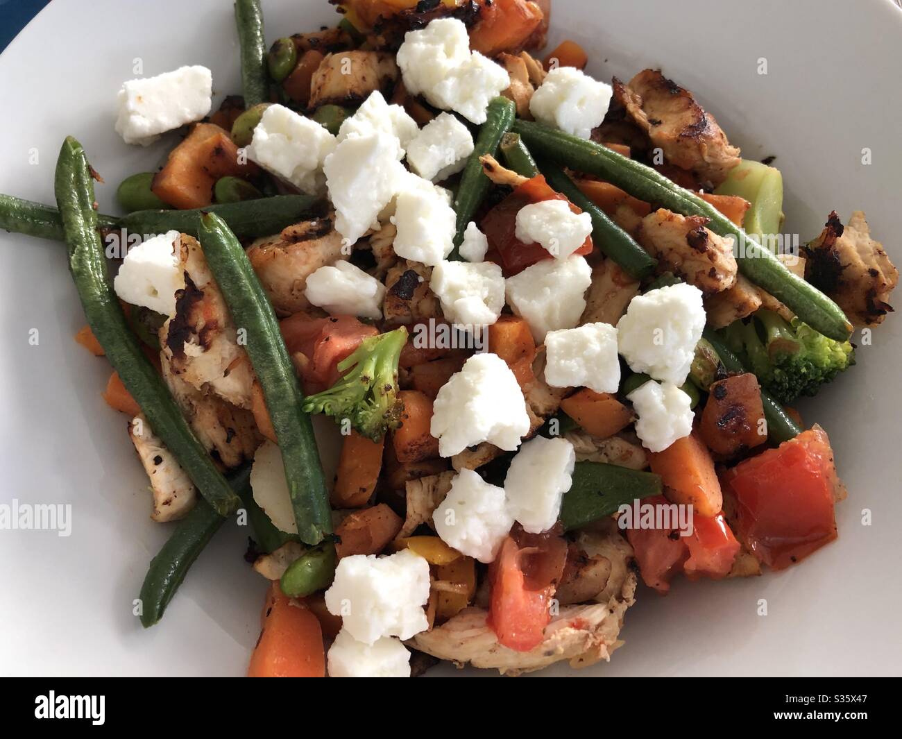 A healthy meal choice. - Smartphone Captured Stock Image