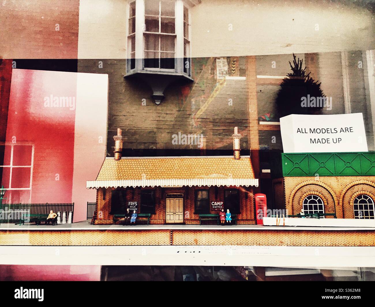 All models are made up - Smartphone Captured Stock Image